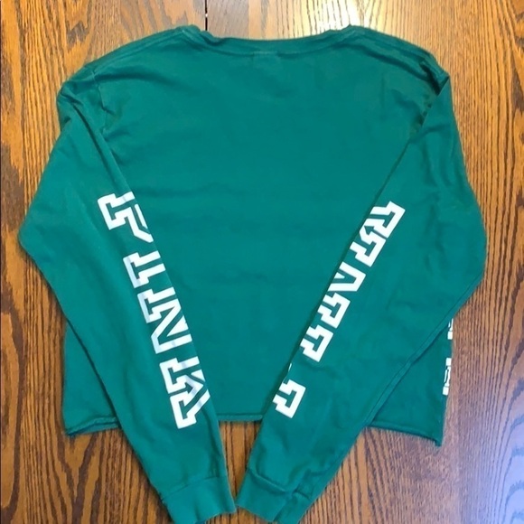 VS PINK Cropped Top - Green - Picture 3 of 6